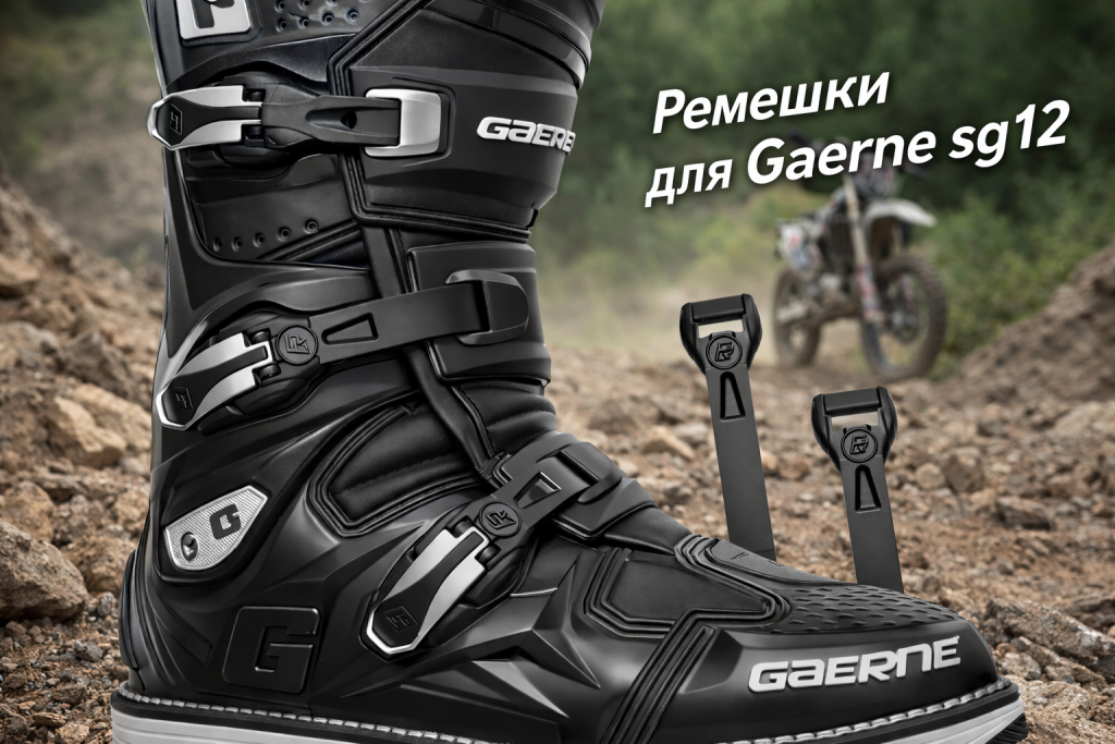 Ремешки для Gaerne GX1, Fastback, SG10 и SG12 (Продаются комплектом-2шт)