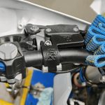 Хомут машинки сцепления с упором к рулю Nissin/Brembo