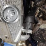 Защита патрубка левого радиатора КТМ, Husq., GasGas