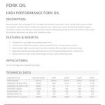 Масло MAXIMA Вилочное (Fork Oil Standart Hydraulic) 1л 3wt / 5wt